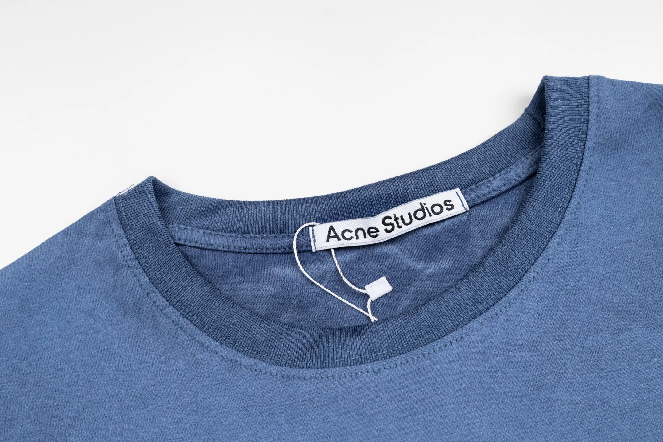 70 ACNE STUDIOS【 】 Retro Logo T Same Style ， ， ， ， ， ， ， ， ， ， ， ， ， ， ， ， ， ， ：A # Color：Black Blue Pink Gray White Size：S-XL